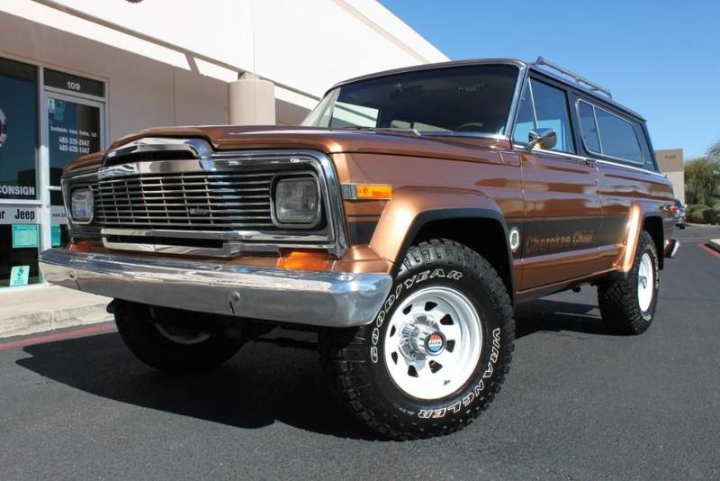 vandaag Ik was verrast vastleggen 1979 Jeep Cherokee Chief 4X4 Levi's Edition Stock # P1220 for sale near  Scottsdale, AZ | AZ Jeep Dealer